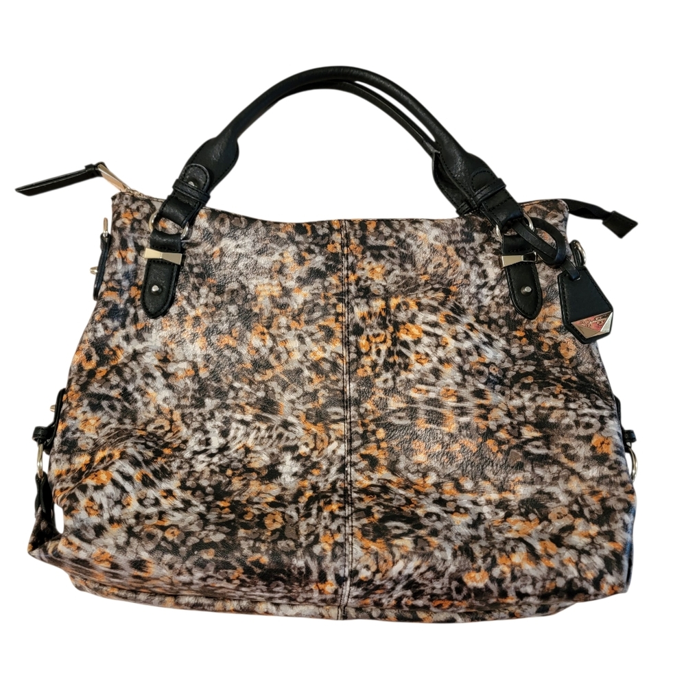 Jessica Simpson Animal Print Bag Hobo Handbag - Picture 2 of 11